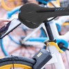 Road Bike Saddle Black Hollow Ergonomic Soft Silicone Sponge Tail