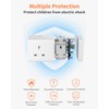 ROOTOMA Cube Extension Lead with USB C Slots, 3 Way