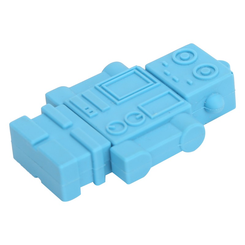 Cartoon U Disk Blue Robot Appearance High Speed Bulk Storage
