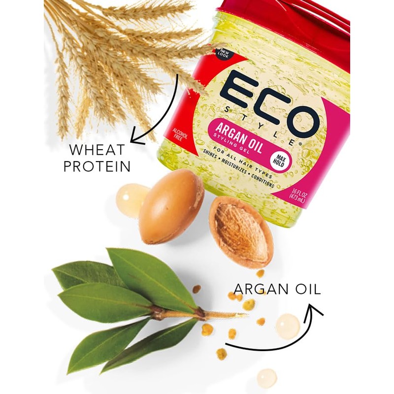 Eco Styler Moroccan Argan Oil Styling Gel 473 ml