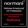 normani 6 Pairs Original Business Knee Socks Cotton with Elastane