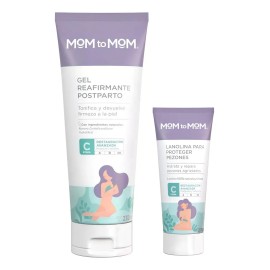Kit Mom To Mom Gel Post-parto Y Lanolina Para Pezones - C
