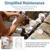 6“ PVC Sewer Cleanout Adapter with Plug - Efficient Drainage