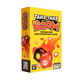 Take Take Boom: The High-Risk, High-Reward Family Dice Game by What Do You Meme?® for 3 + players