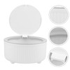 Levemolo Desktop Trash Can Simple Press Garbage Storage Bin for
