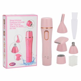 4 in 1 Facial Hair Removal Shaver USB Painless Facial Hair Remover Electric Eyebrow Trimmer