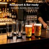TOBEFORT Beer Pint Glasses 16 oz – Set of 10,