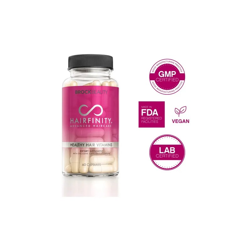 Hairfinity Vitaminas Para El Cabello - Biotina 60 Ct