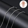 6 Strips 3D Nail Art Chains Nails Chain Charms Metallic