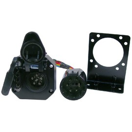 Hopkins 40965 LiteMate Multi-Tow Vehicle to Trailer Wiring Kit (Pico 6781PT) 6-Way Round Pin and 4 Wire Flat for 1999-2009 Ford and GM Vehicles, 2004-2008 Nissan Vehicles