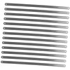 LALAFINA 25Pcs Flexible Hacksaw Blades Durable Carbon Steel Replacement Blades