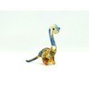 Sansukjai Apatosaurus Dinosaur Micro Tiny Figurines Hand Blown Glass Art