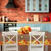 BCCSNNM 3 PCS Fall Tablecloth Plastic Autumn Thanksgiving Tablecloths,Disposable Fall
