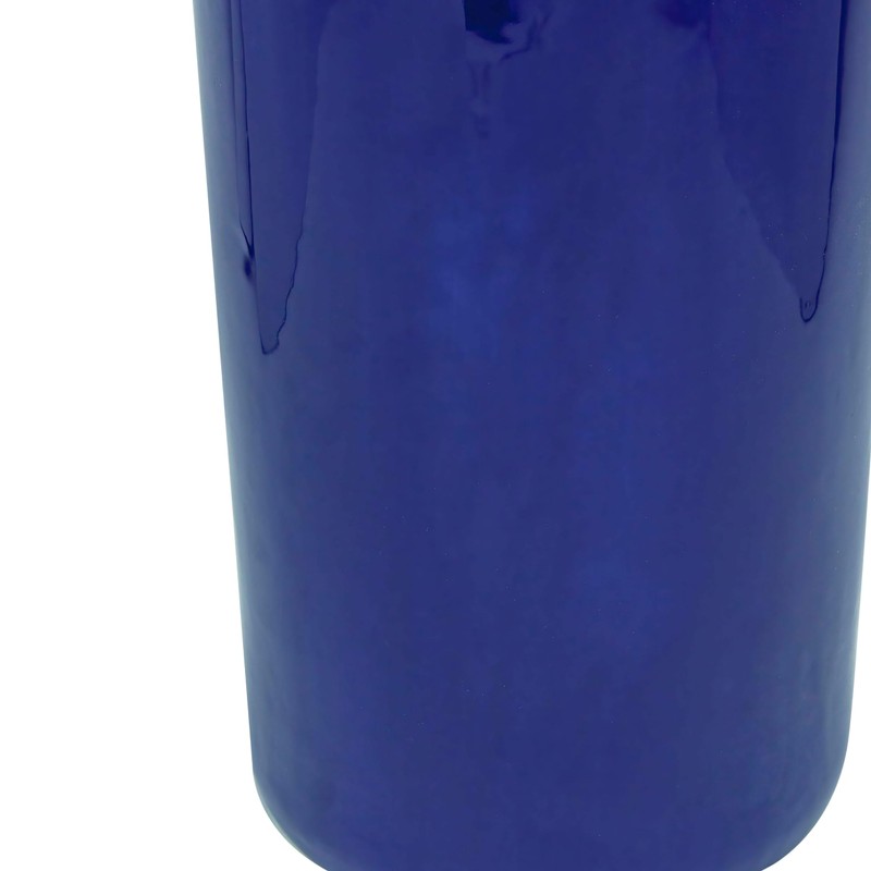 Red Lantern 24" Navy Blue Umbrella Stand, 2 Foot