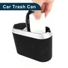 TUCKBOLD Car Trash Can Portable Car Door Trash Bin Black