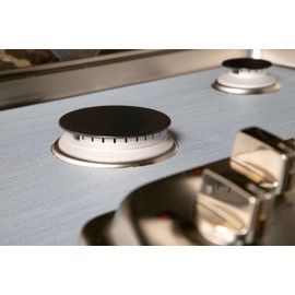 StoveGuard USA-Made, Custom Designed Precision Cut Stove Cover for Gas Stove Top Cover, Premium 6x Thicker Heavy-Duty GE Gas Range, Model JGS760SEL4SS