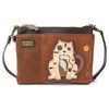 CHALA LaserCut Mini Crossbody/Purse with Convertible Strap Stylish, Compact, Versatile,