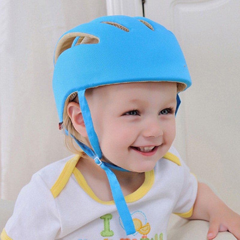 Kids Helmet Kids Protective Gear Adjustable Soft Cotton Comfortable Breathable