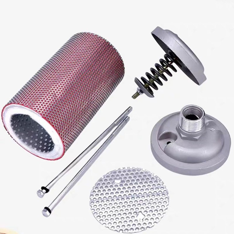 XY-05 Air Compressor Muffler 1/2 "NPT External Thread, Suitable for
