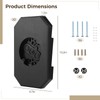2 PCS Vinyl Siding Mounting Blocks, Light Mounting Blocks with