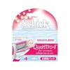 Quattro 4 for Woman Replacement Blades (4 pieces) x Set