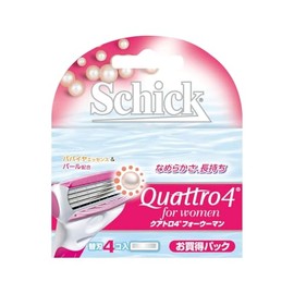 Quattro 4 for Woman Replacement Blades (4 pieces) x Set of 3