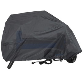 MDEOOSKY 83” x 45” x 39” 420D Heavy Log Splitter Cover, Black Waterproof Heavy Log Splitter Cover, Log Splitter Cover for 15-22 Ton, Weather-Resistant Storage Cover