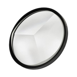 Excras Special Effects Filter, K10 Crystal, Camera Prism, Circular Prism, Optical Glass, Special Effects Filter, Film Effects, Triangle, Refraction, Photo Prism, For Photography, Rainbow Effects, Photography Tools, Accessories, Photoshop Effect, Beautiful, Convenient Installation, Includes Cleaning Cloth (29.7 ft)