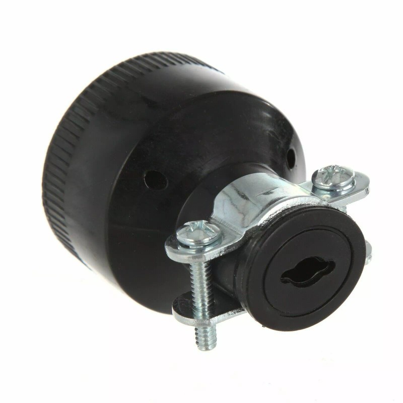 Hyper Tough Ground 15A Power Extension Cord Cable Male Plug