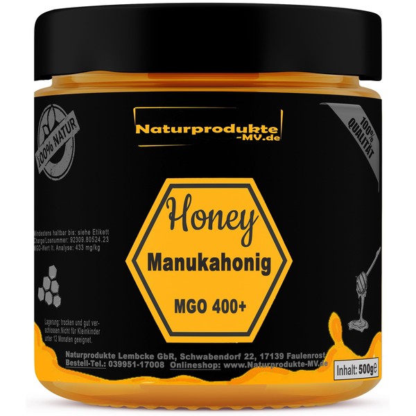 Manuka Honey MGO 400+ 500g Premium Quality 100% New Zealand