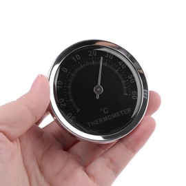 Strong and Durable Mini Car Thermometer 58mm Mechanical Analog Temperature Gauge with Sticker