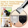 Adjustable 5 in 1 Blades Dog Grooming Blades Compatible with