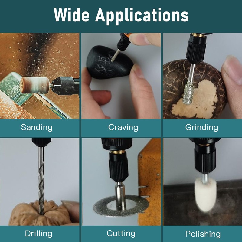 Mini Cordless Rotary Tool 5 Speed Mini Grinder Electric Detail