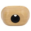 Door Stopper Non Magnetic No Drilling Windproof Wood Grain Invisible