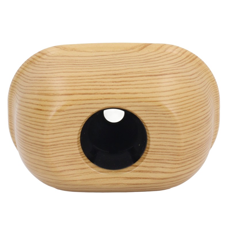 Door Stopper Non Magnetic No Drilling Windproof Wood Grain Invisible