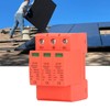 DC Surge Protector 3P DC Voltage Surge Arrester Photovoltaic Lightning