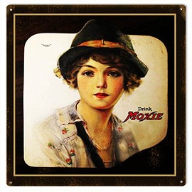 Victory Vintage Signs Nostalgic Drink Moxie Advertisement Reproduction Sign