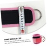 WOONEKY 1Pc Pink Ankle Strap for Fitness Resistance Band Durable