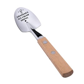 Grandad Ice Cream Shovel Gifts for Grandpa Grandad Birthday Chrismtas Gifts for Men Grandpa Papa Retirement Gifts for Grandad Ice Cream Gift for Papa Grandfather Grandpas Ice Cream Spoon