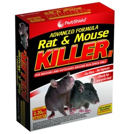 Pest Shield Rat & Mouse Killer Advanced Formula 2x20g
