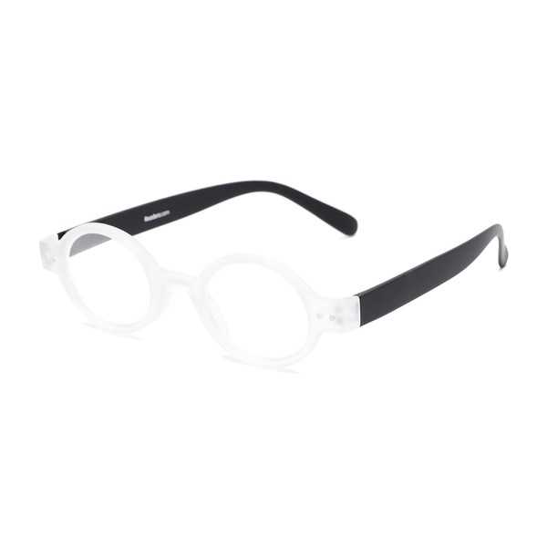 Readers Readers.com Reading Glasses: The Flamingo, Plastic Round Style for