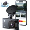 Kingslim Dash Cam Front and Rear with WiFi - Kingslim