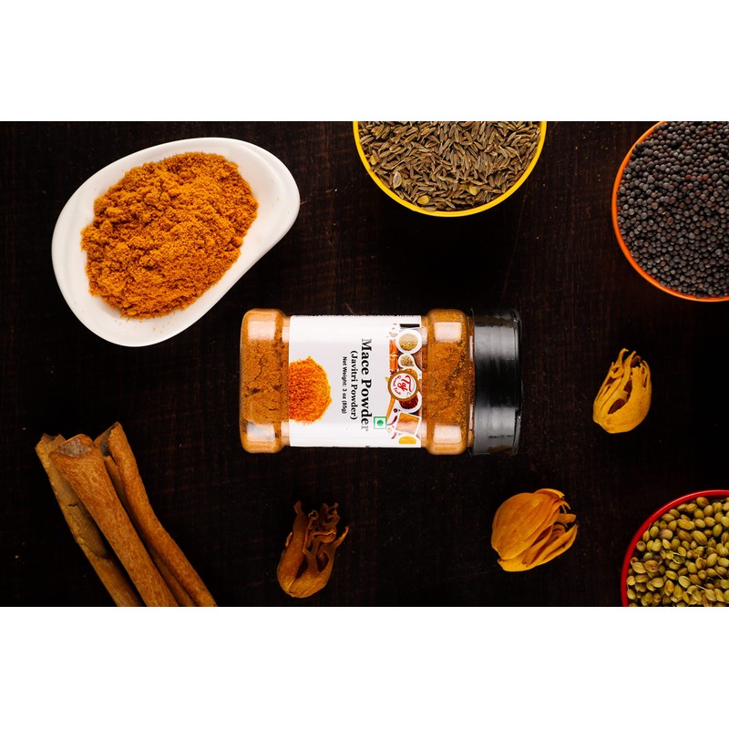 TAJ Mace Powder (Javathri Ground), 3-Ounce (85g)