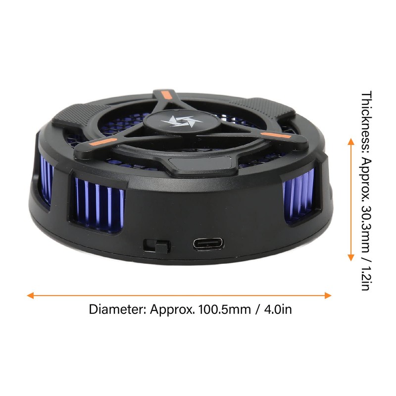 Magnetic Tablet Cooler, Cell Phone Cooler Phone Cooling Fan with