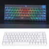 Mechanical Keyboard 68 Keys Three Modes RGB Backlight 1800mAh Battery