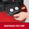 Porter-Cable C2002R 0.8 HP 6 Gallon Oil-Free Pancake Air Compressor