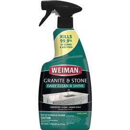 Weiman Disinfectant Granite Daily Clean & Shine, 24 Fl Oz (Pack of 1)