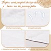 6 Pcs Cotton Tummy Liners for Sweat Rash Under Belly