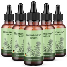 NEMANEX With high-quality ingredients, support for the body, 30 ml capacity, 5 x