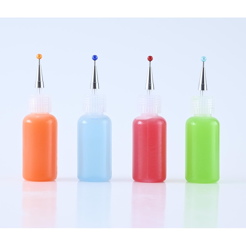 lelulim™ 4 TIP APPLICATOR BOTTLES. 20ml